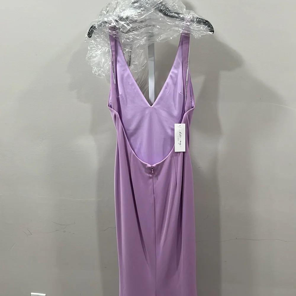 Katie May Tina Gown in Lilac - Picture 10 of 13